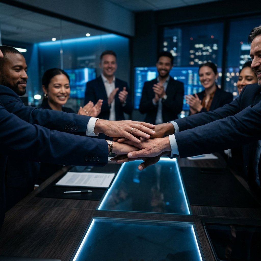 Sunkiran Dimex team uniting hands in partnership and collaboration