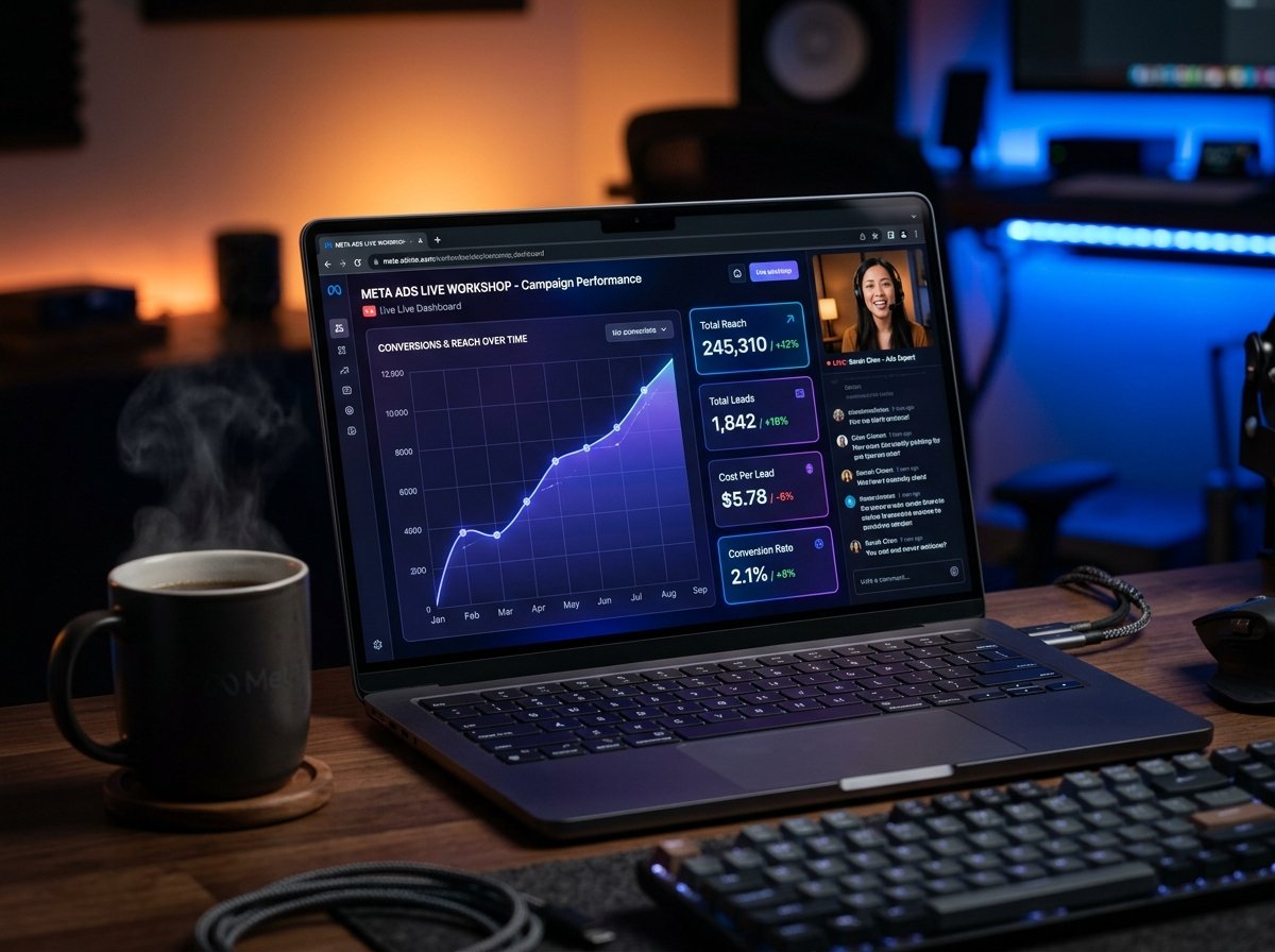 Live Meta Ads Campaign Dashboard Performance command center